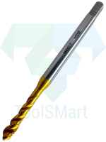 Метчик машинный с винтовой канавкой DIN 371 C35 HSSE TiN M4