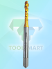 Метчик машинный с винтовой канавкой DIN 371 C35 HSSE TiN M5
