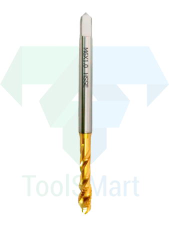 Метчик машинный с винтовой канавкой DIN 371 C35 HSSE TiN M6