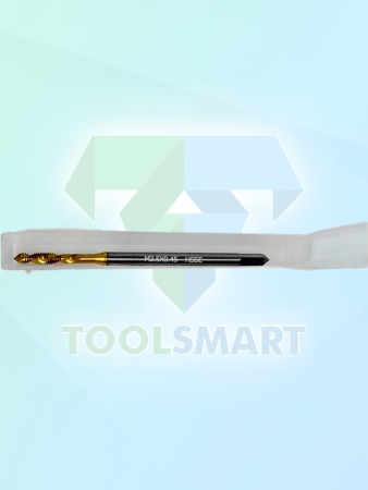 Метчик машинный с винтовой канавкой DIN 371 C35 HSSE TiN M2,5