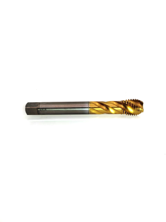 Метчик машинный с винтовой канавкой DIN 376 C35 HSSE TiN M20