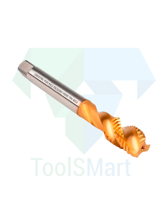 Метчик машинный с винтовой канавкой DIN 376 C35 HSSE TiN M12