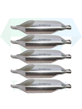 Сверло центровочное DIN 333 A HSS Co5 6.3mm