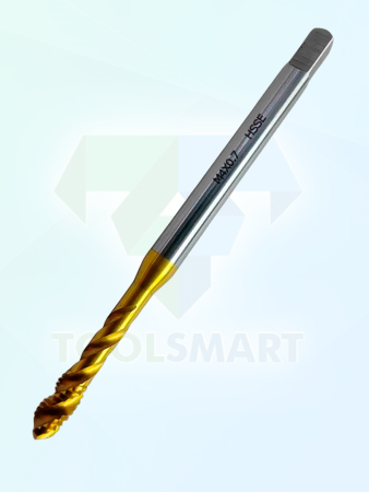 Метчик машинный с винтовой канавкой DIN 371 C35 HSSE TiN M4